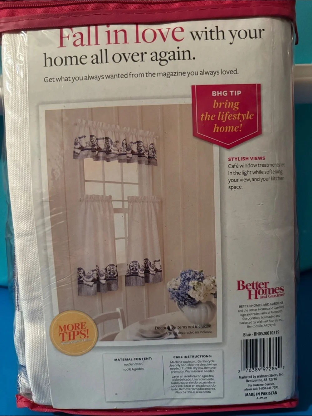 Better Homes And Gardens classic blue